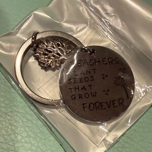 Inspirational Teacher Keychain